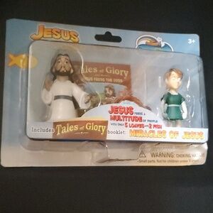 Bible toys Jesus and Boy Figurine Set Tales Of Glory BIBLETOYS